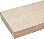 Oak Floating Shelves for Wall, Kitchen & Living Room Decor Display, for Plants - Image 4