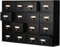 16 Drawers Apothecary Cabinet by PACKGILO
