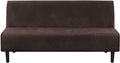 H.VERSAILTEX Real Velvet Futon Cover Armless Sofa Covers Sofa Bed Covers by HVERSAILTEX