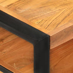 Coffee Table 47.2"x23.6"x15.7" Solid Acacia Wood, End Tables, Living Table - Image 4