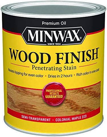 Minwax Wood Finish, Colonial Maple, 1 Quart by Minwax