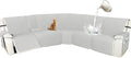 Arfntevss Recliner Sectional Couch Covers 1OO% Waterproof L Shape Sofa Cover by Arfntevss