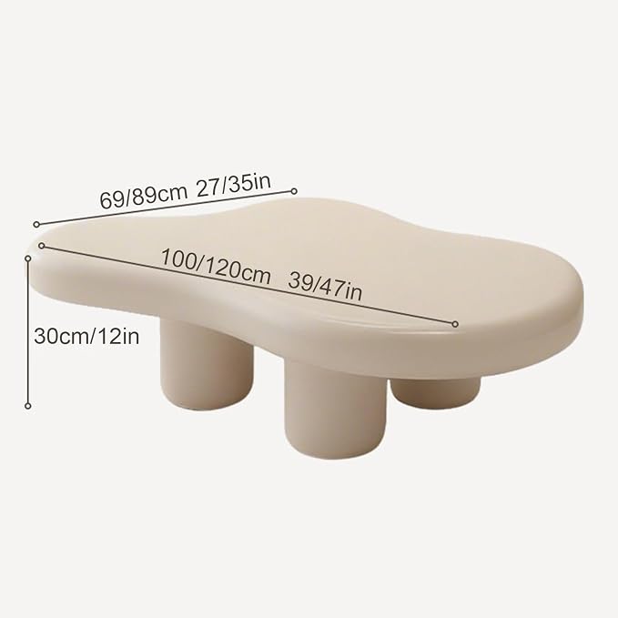 Minimalist Coffee Table, Eco-Friendly Board - Image 2