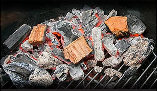 Fire & Flavor Apple Wood Chunks for Smoking and Grilling - All-Natural, Long-Lasting with a Mildly Sweet Flavor - Large Chunk Wood Chips for Smokers,Green 4 Pounds - Image 3