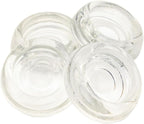 Heavy-Duty Clear Glass Coasters – Floor Protectors - Image 4