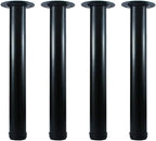 QLLY 16 Inch Adjustable Metal Coffee Table Legs, Heavy Duty Round Furniture Legs by QLLY