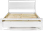 Grain Wood Furniture Loft King Size Solid Wood Bed - Image 4