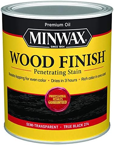 Minwax Wood Finish, True Black, 1 Quart by Minwax