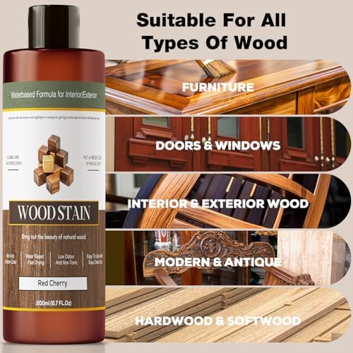 Wood Stain - Stain for Wood - Natural Stain for Furniture - 6.7oz - Image 6