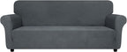ZNSAYOTX Super Stretch Couch Cover, New Striped Sofa Covers Fitted Slipcovers - Image 7