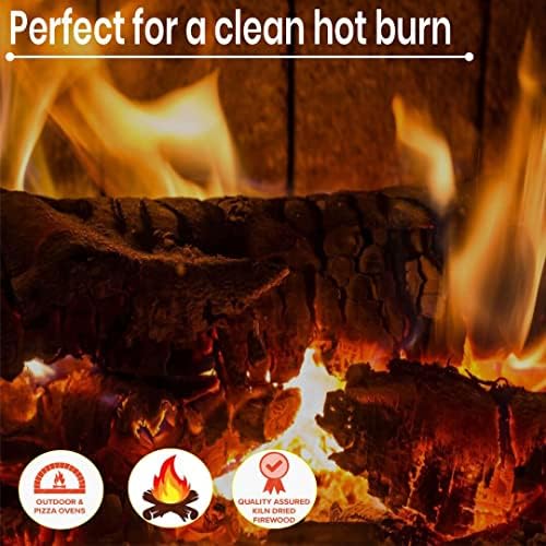 Old Potter Kiln Dried Firewood, ~1.5 Cu Ft ~ 38-45 lbs, for Solo Stove, Firepits and Fireplaces or Cooking, 16 Inch Logs, Oak - Image 3