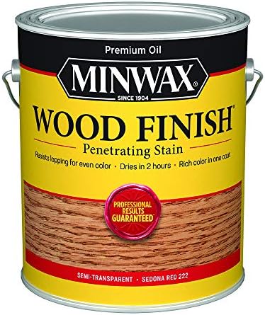 Minwax Wood Finish, Sedona Red, 1 Gallon by Minwax