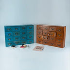 16 Drawers Apothecary Cabinet - Image 6