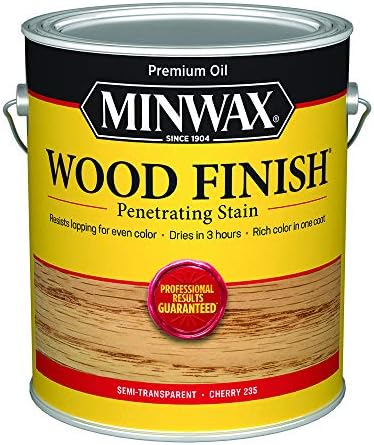 Minwax 710790000 Wood Finish 250 VOC Compliant, Cherry Stain, Gallon by Minwax