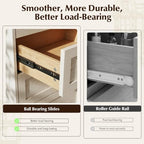 7 Drawers Dresser for Bedroom, 54" Wide Chest of Drawers w/Charging Station - Image 6