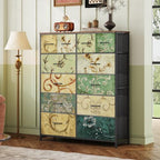 WLIVE Tall Fabric Dresser for Bedroom, 12 Drawer Dressers, Chest of Drawers - Image 4