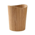 2.3 Gallons Wood Trash Can Wastebasket by BISOZER