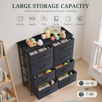 8-Drawer Dresser for Bedroom, Anti-Tip Tall Storage Organizer - Image 5