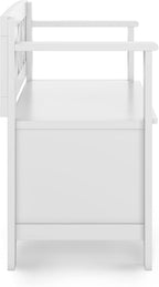 SIMPLIHOME Amherst Entryway Storage Bench - Image 7