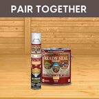Ready Seal Exterior Wood Stain & Sealer, Natural Light Oak, Turbo Spray - Image 6