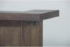 Pemberly Row 80" Transitional Wood Gorgeous Bar Unit - Image 10