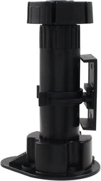 Jiozermi 4 Pack Black Plastic Cabinet Legs, Adjustable Furniture Feet - Image 4