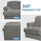 CUCRAF T Cushion Sofa Cover 3 Piece Loveseat Slipcovers, Soft Thick Velvet - Image 6