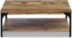 Solid Mango Wood Coffee Table - Image 6