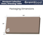 Grain Wood Furniture Montauk Desk/Dressing Table - Image 6