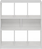 Furinno DALY Book Shelf, 8-Cube Bookshelf, Horizontal Cube Storage Organizer - Image 6