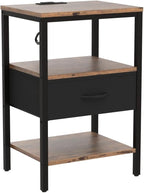 SUPERJARE Nightstand Set of 2, Bed Side Tables - Image 6