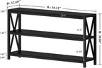 FATORRI Console Table for Entryway, Long Sofa Table - Image 2