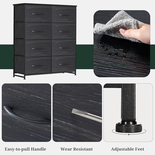 8-Drawer Dresser for Bedroom, Anti-Tip Tall Storage Organizer - Image 6