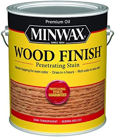 Minwax Wood Finish 250 VOC Compliant, Sedona Red, 1 Gallon by Minwax