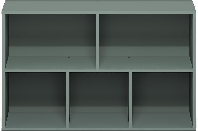 Furinno LUDER Book Shelf, 5-Cube Bookshelf, Reversible Bookcase, 9.4 x 19.5 x - Image 8