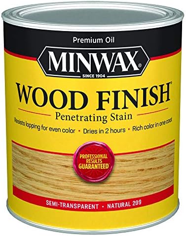 Minwax 70000444 Wood Finish, Natural, 1 Quart by Minwax