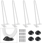SMARTSTANDARD 12 Inch Heavy Duty Hairpin Furniture Legs, Metal Home DIY Projects by SMARTSTANDARD
