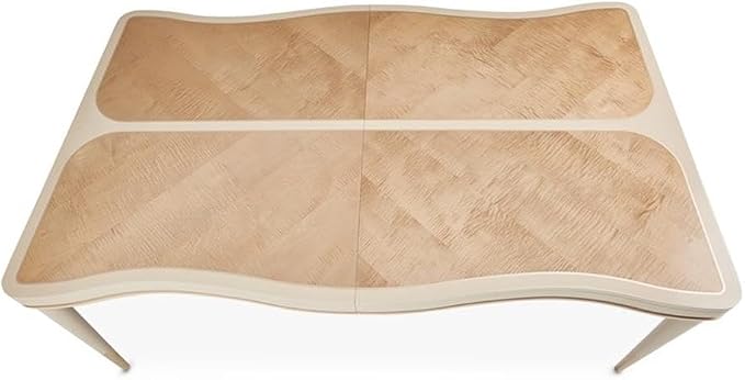 MICHAEL AMINI Malibu Crest 9-Piece Engineered Wood Dining Set in Blush - Image 7