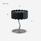 Snack Table 48x62cm Wabi-sabi Style Home Bedroom - Image 2