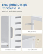 HITNET Bathoom Storage Cabinet, Bamboo Floor Cabinet - Image 8