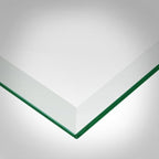 Dulles Glass 22 inch Square Glass Table Top - Image 4