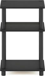 Furinno JUST Side Table, 3-Tier End Table, Open Shelves Night Stand, Bedside - Image 8