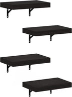 Furinno Tanna Floating Shelves for Wall Set of 4, 15-Inch Wall Shelf, Triple - Image 5