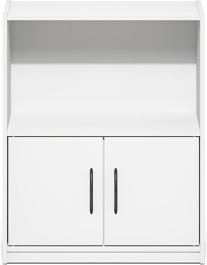 Furinno Gruen Book Shelf, 2-Tier Small Bookshelf, Bookcase - Image 7