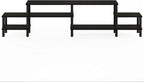 Furinno BESI TV Stand, No Tools Assembly Industrial Style Entertainment Center - Image 3