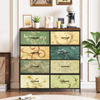 8-Drawer Dresser for Bedroom, Anti-Tip Tall Storage Organizer - Image 2
