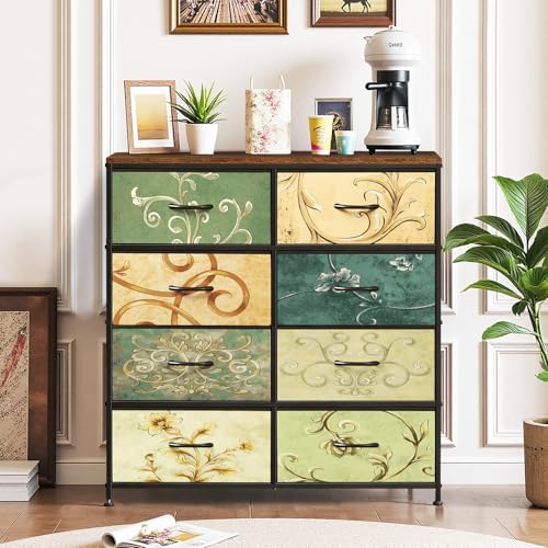 8-Drawer Dresser for Bedroom, Anti-Tip Tall Storage Organizer - Image 2