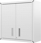 Manhattan Comfort Fortress 30" Floating Textured Metal Garage Cabinet - Image 6