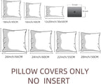 Fancy Homi 4 Packs Decorative Throw Pillow Covers - Image 7