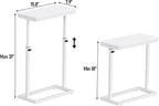 TUTOTAK End Table, Side Table, Tall Couch Table, Sofa Table, Living Room - Image 3